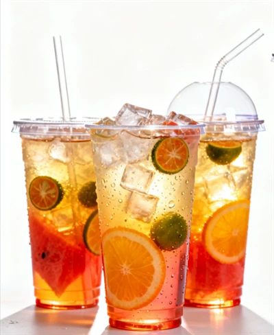 Disposable Clear PET Cups