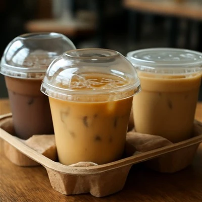 Logo Printable PET Cups For Cold Drinks